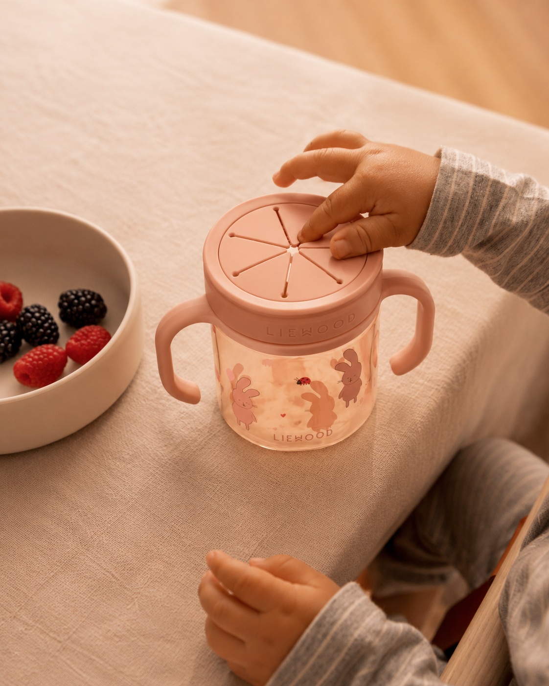 [Liewood]Enyo Snack Cup - While Child / Rosey