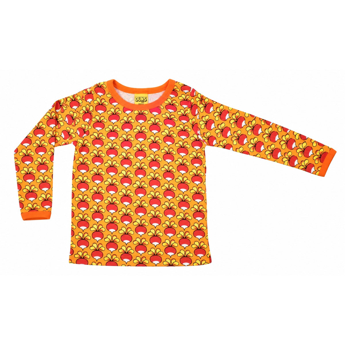 [DUNS Sweden]Long Sleeve Tops-Radish Orange