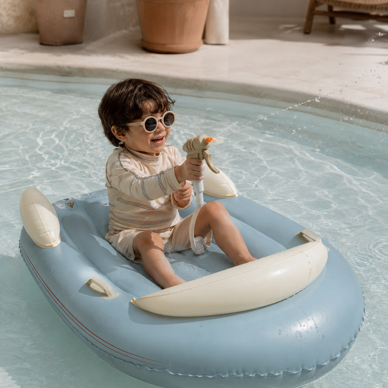 [Konges slojd] Watersplasher Speed Boat -Blue