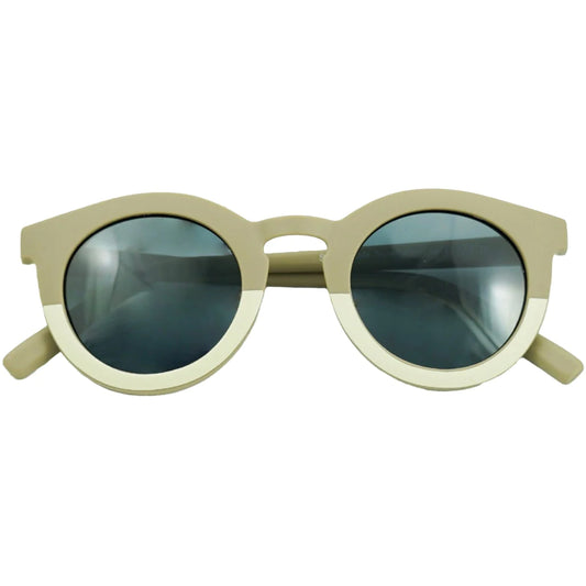 [Grech & Co] Classic sunglasses - Child (3-8Y) - Stone & Buff