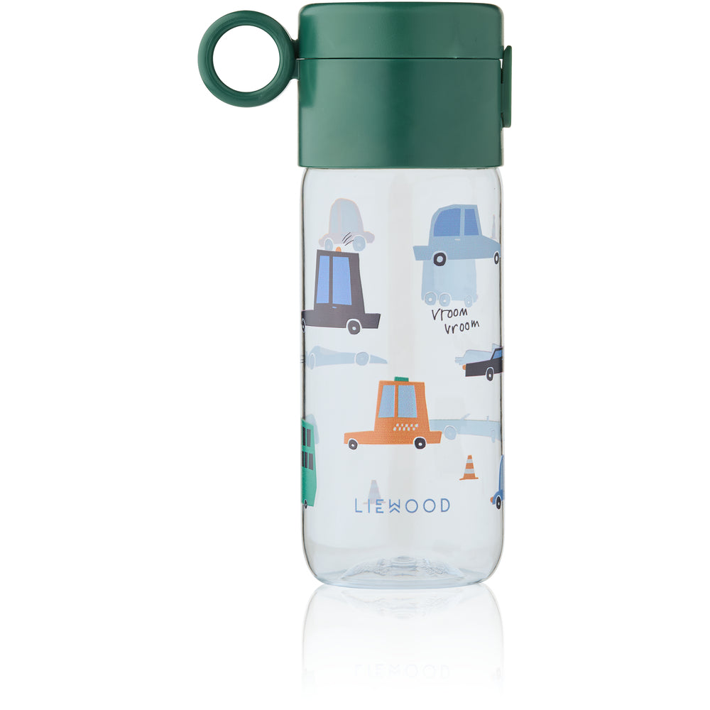 [Liewood] Clemence Tritan Bottle 350ml - Cars/Sandy