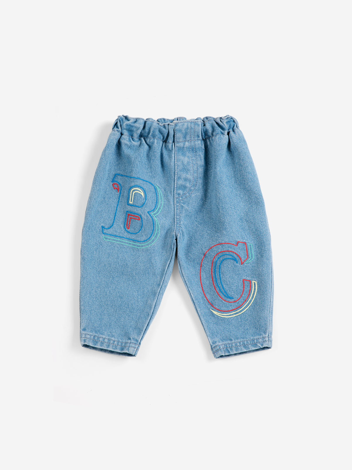 [Bobo Choses]B.C. Embossed denim pants