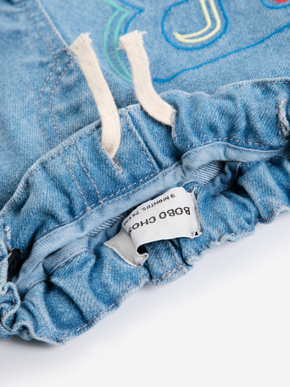 [Bobo Choses]B.C. Embossed denim pants