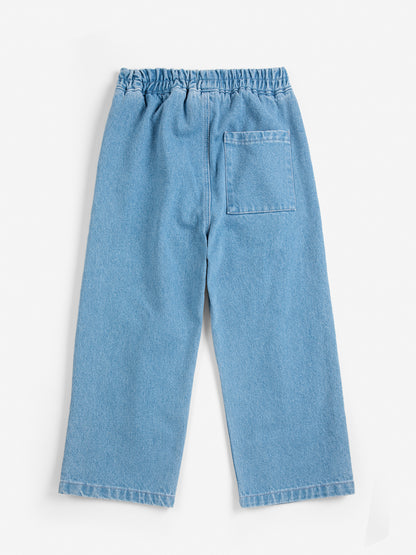 [Bobo Choses]Embossed denim Pants
