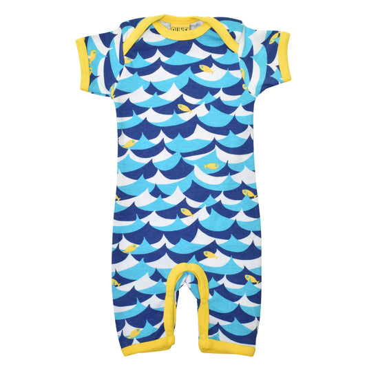 [DUNS Sweden] Summer Suit - Wave and Fish Blue