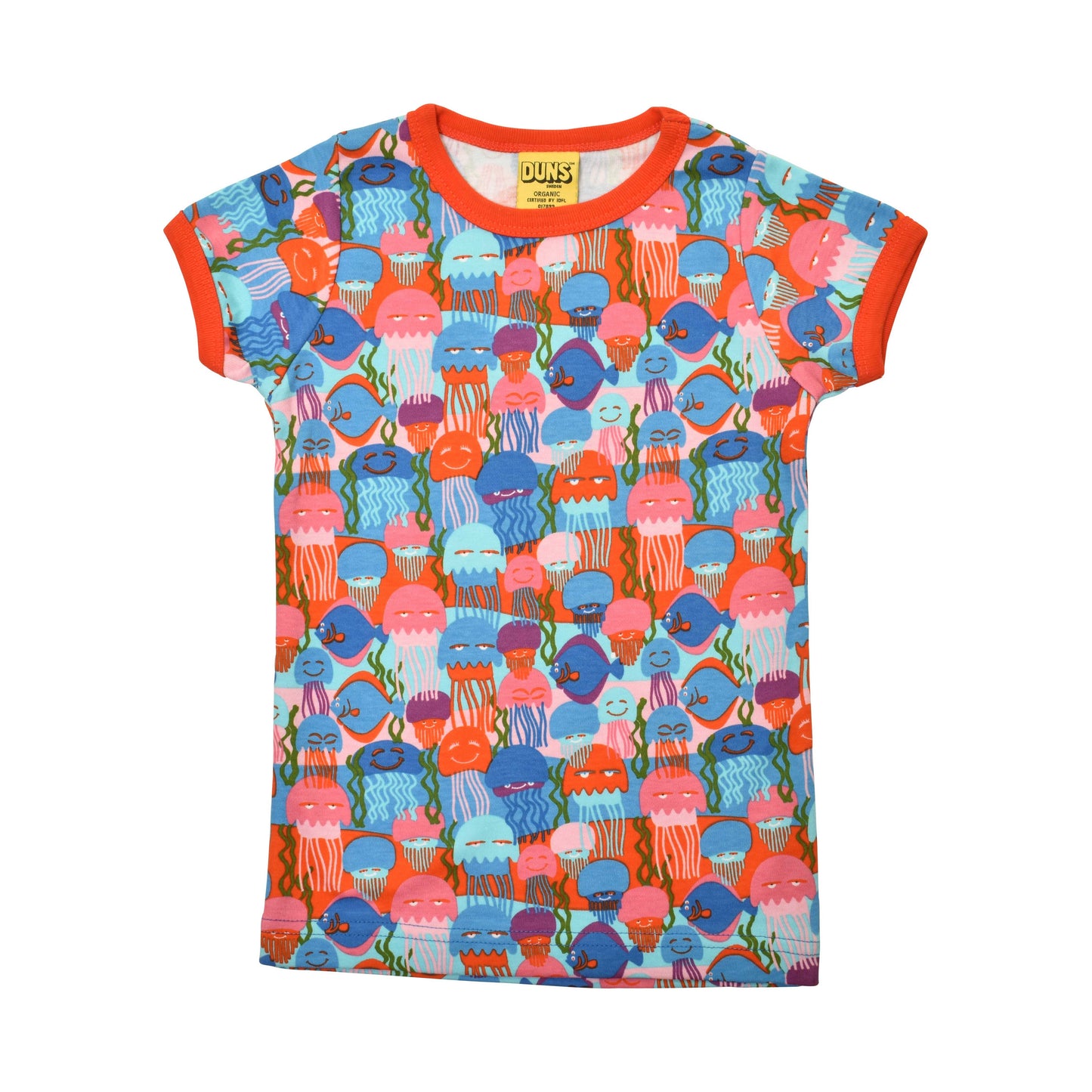 [DUNS Sweden] Short Sleeve Tops-Jelly Fish Blue
