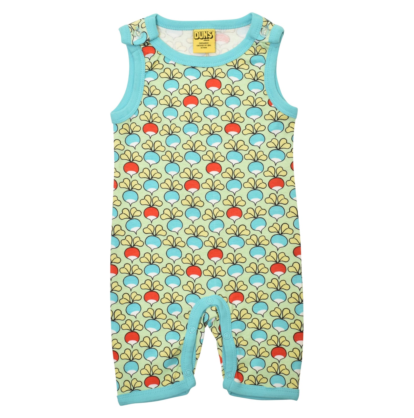 [DUNS Sweden] Play Suit-Multi Radish Green Ash
