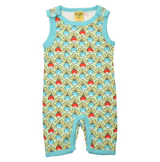 [DUNS Sweden] Play Suit-Multi Radish Green Ash