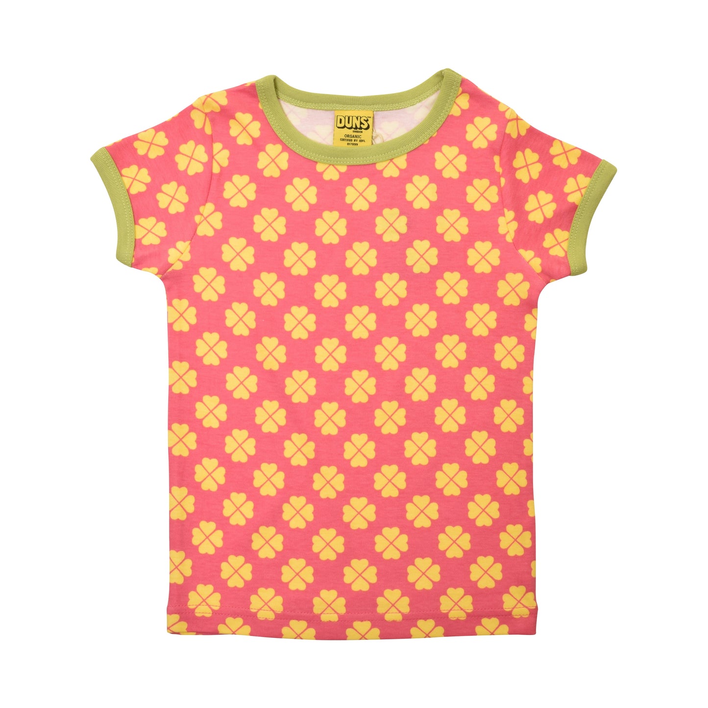 [DUNS Sweden] Short Sleeve Tops- Clover Hot Pink