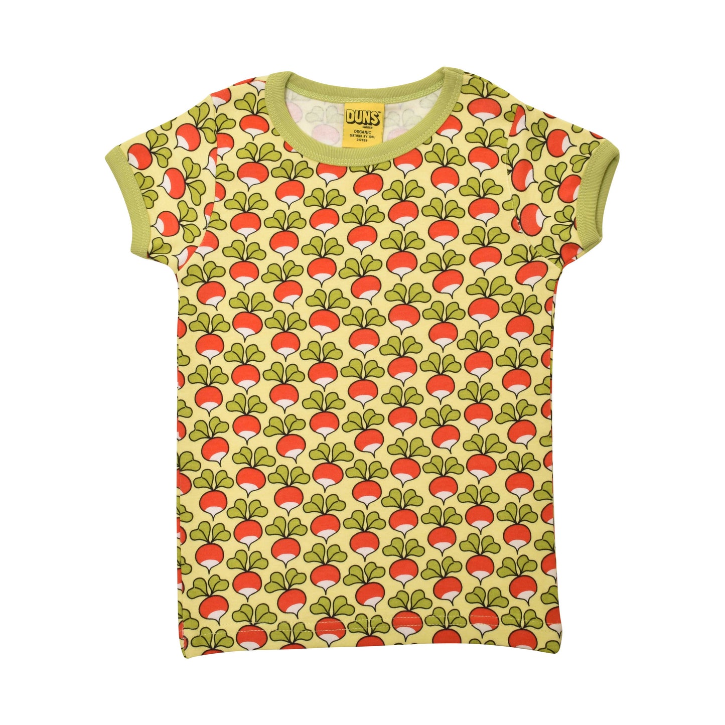 [DUNS Sweden] Short Sleeve Tops- Radish Citron