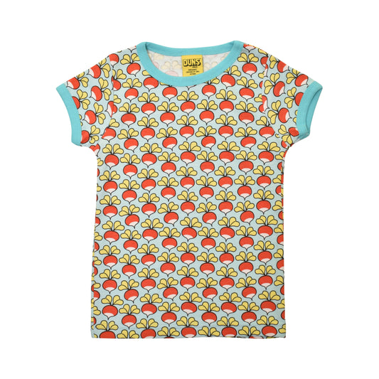 [DUNS Sweden] Short Sleeve Tops- Radish Blue Glow