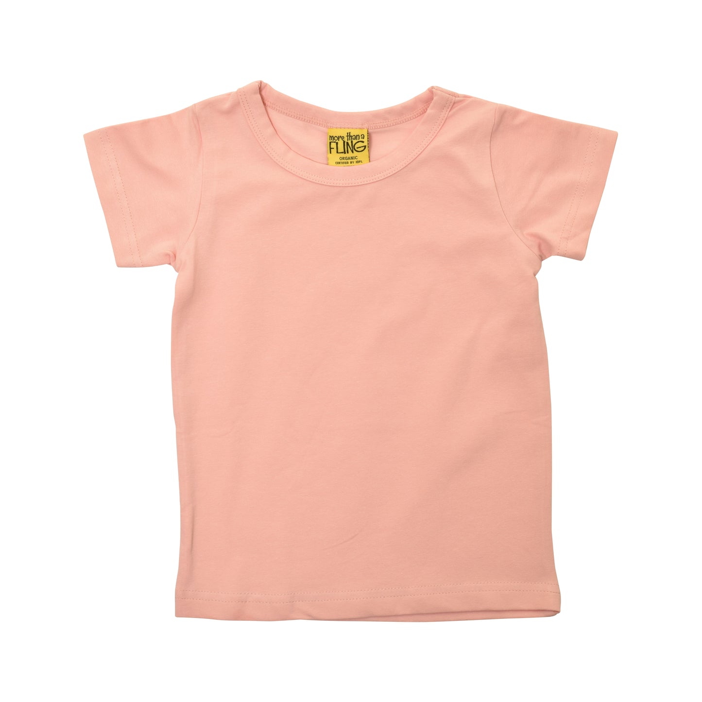 [DUNS Sweden] Short Sleeve Tops- More than a Fling Cream Pink