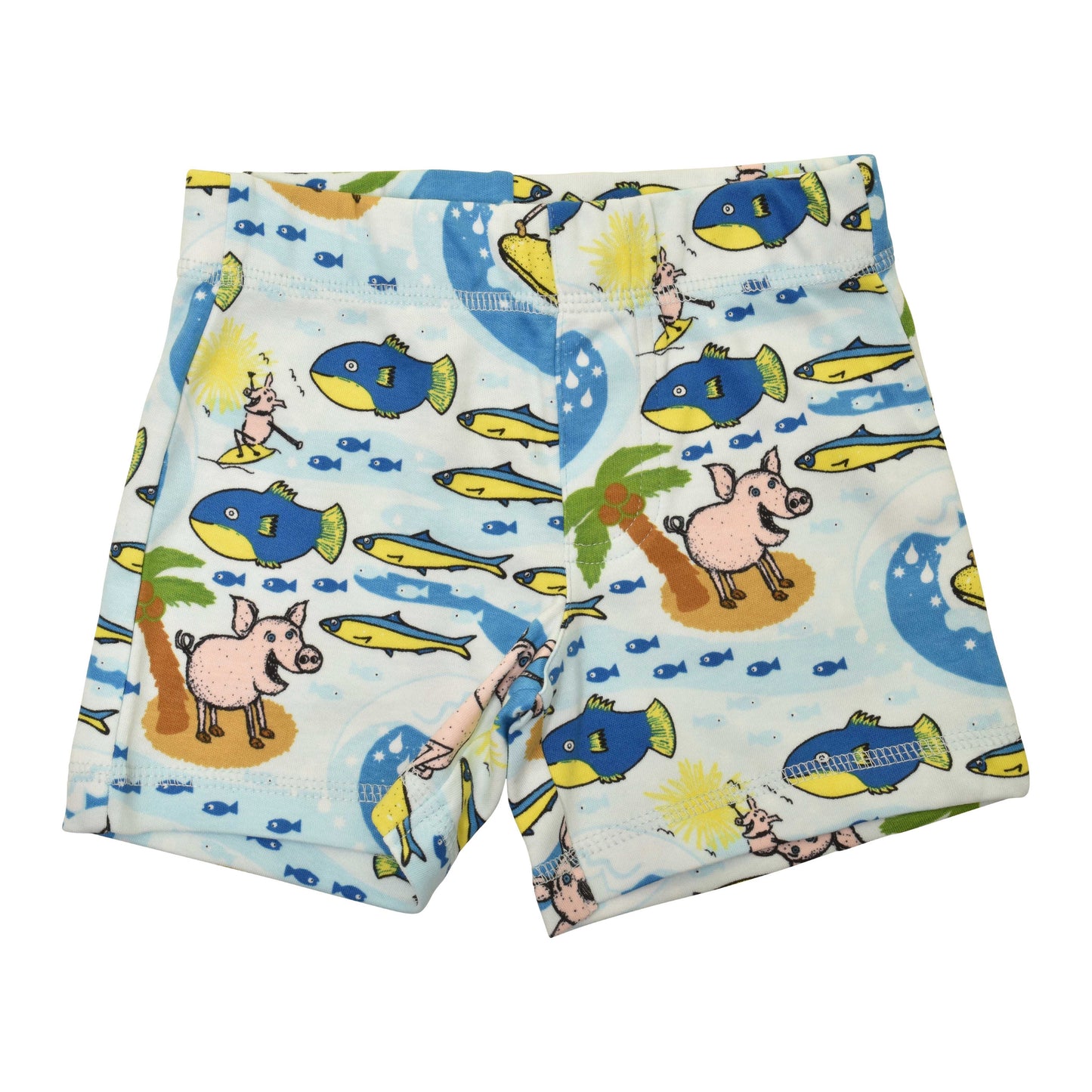 [DUNS Sweden]Short Pants-Surf Pig Blue