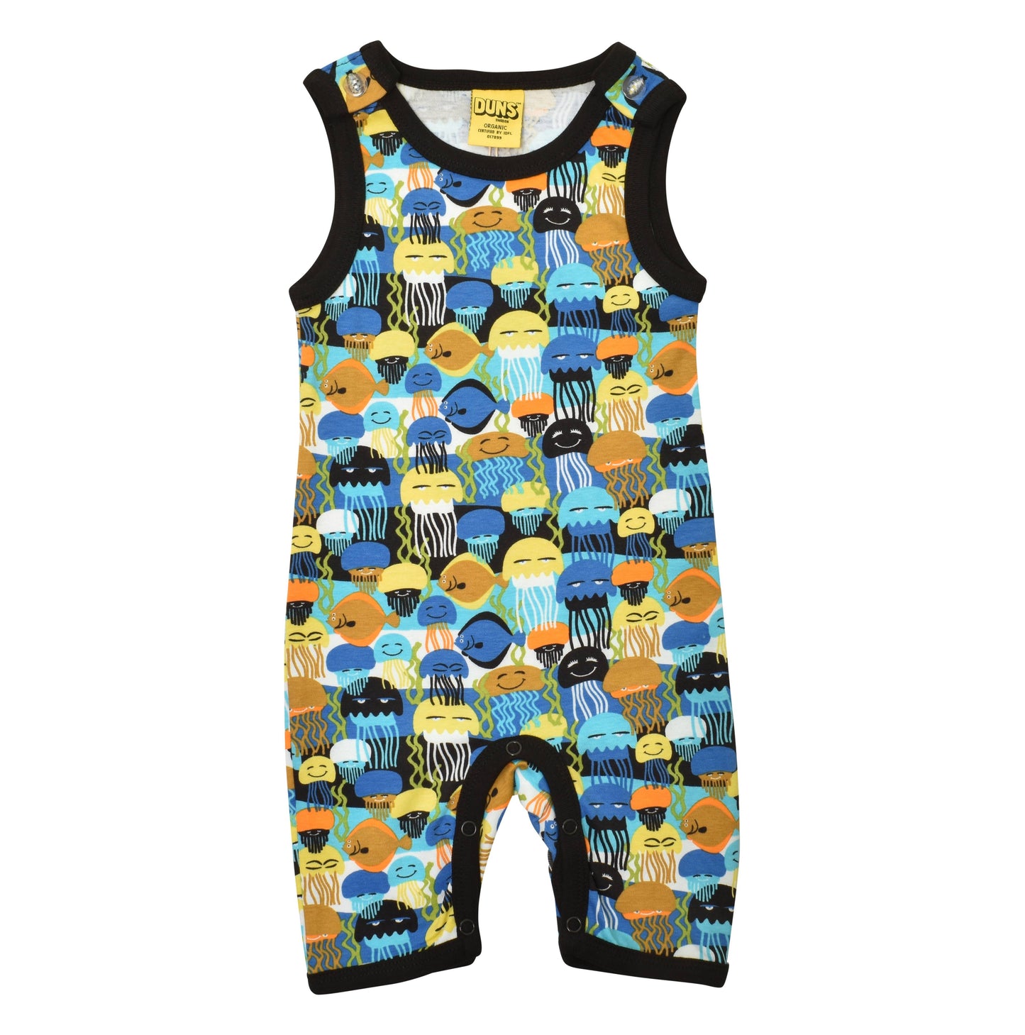[DUNS Sweden] Play Suit-Jelly Fish Black