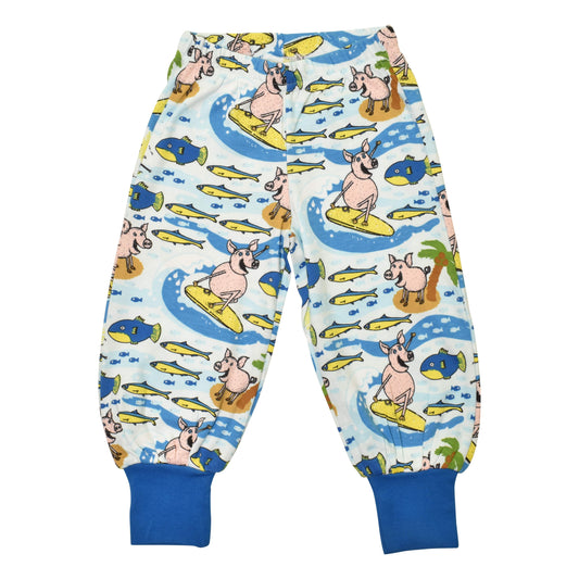 [DUNS Sweden]Baggy Pants -Surf Pig Blue