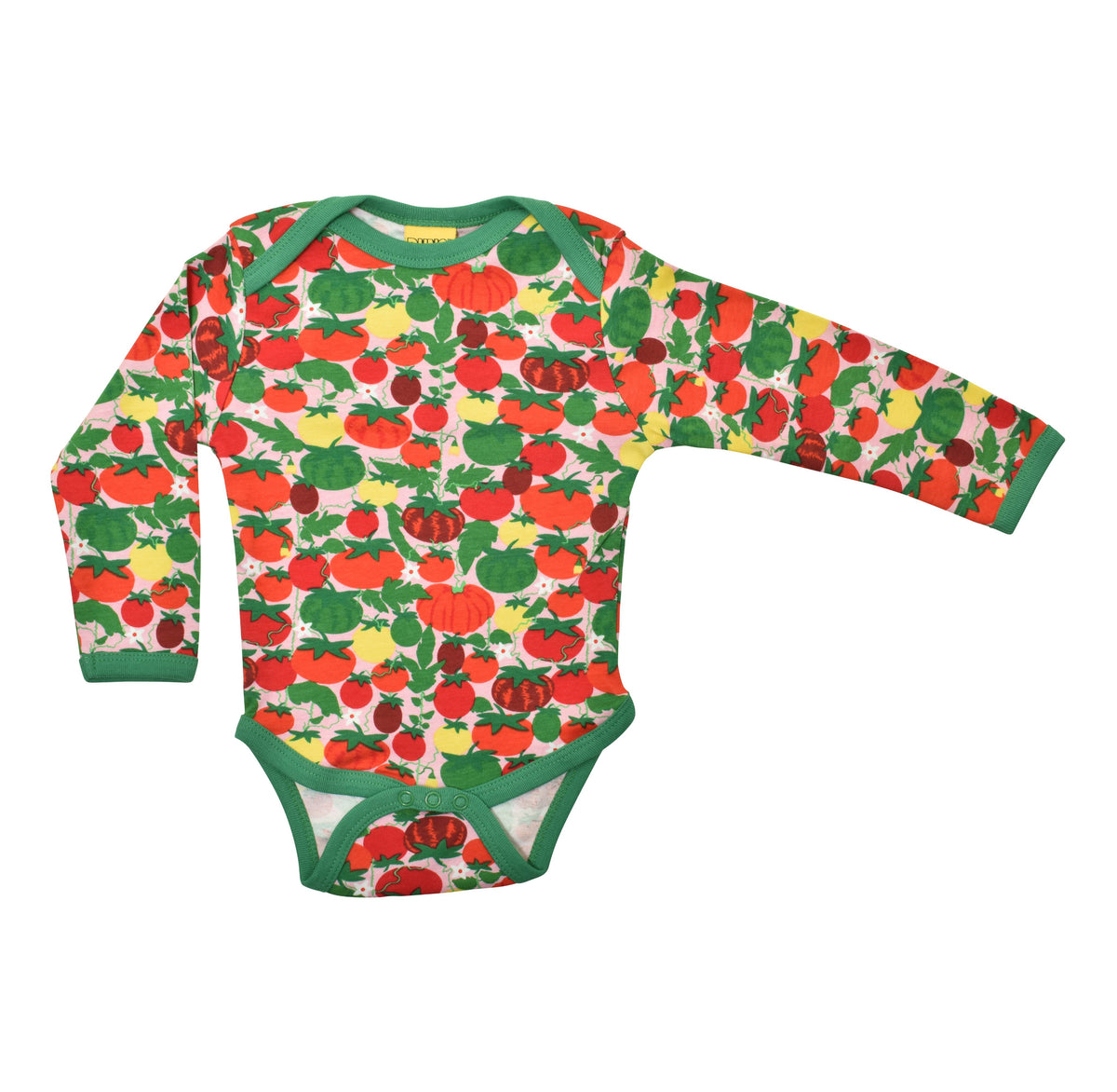 [DUNS Sweden]Long Sleeve Napneck Body - Tomatoes Pink
