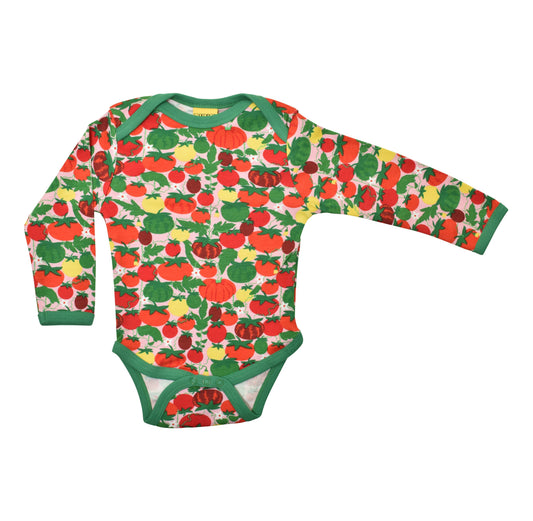 [DUNS Sweden]Long Sleeve Napneck Body - Tomatoes Pink