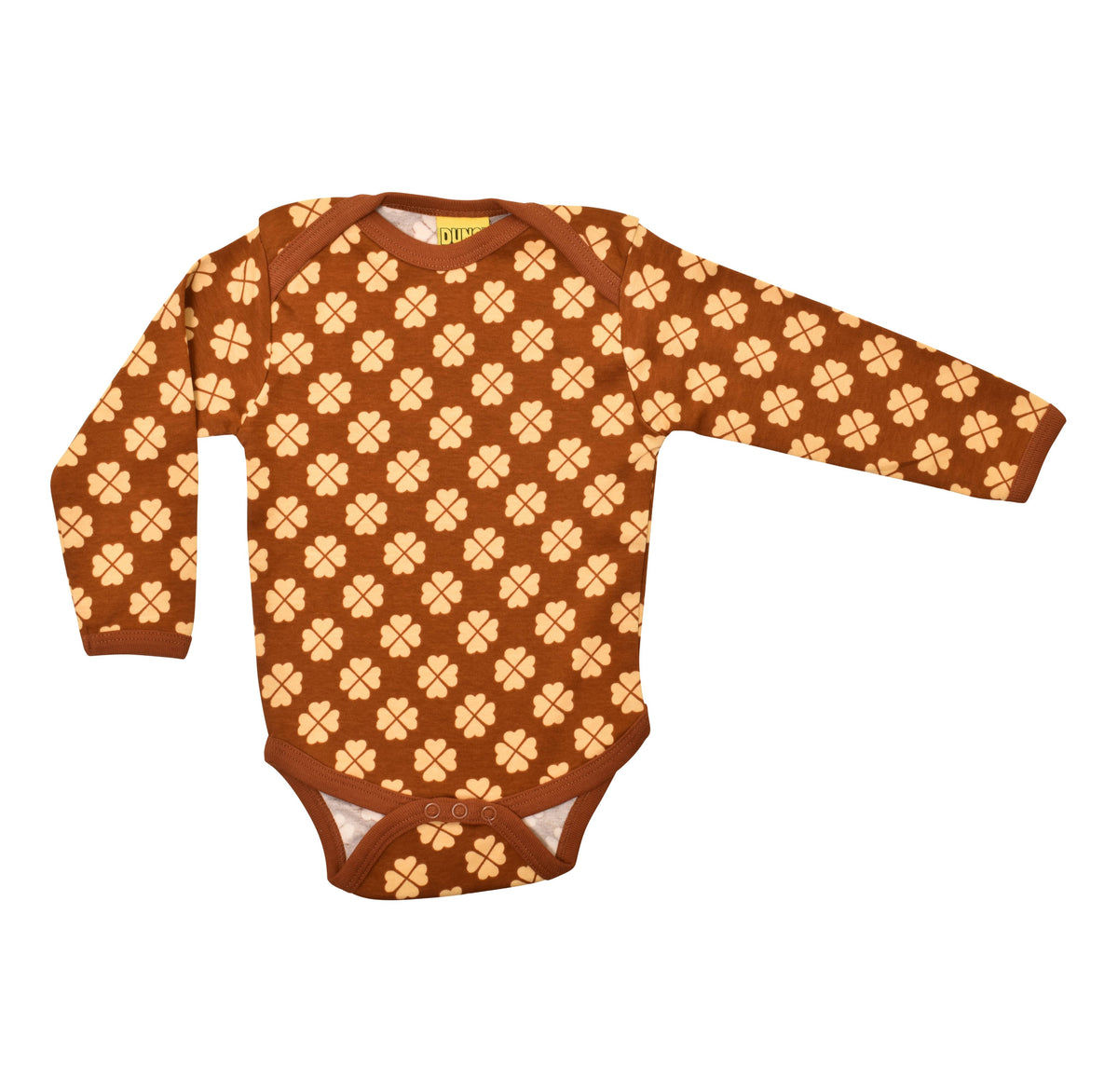 [DUNS Sweden]Long Sleeve Napneck Body - Clover Brown