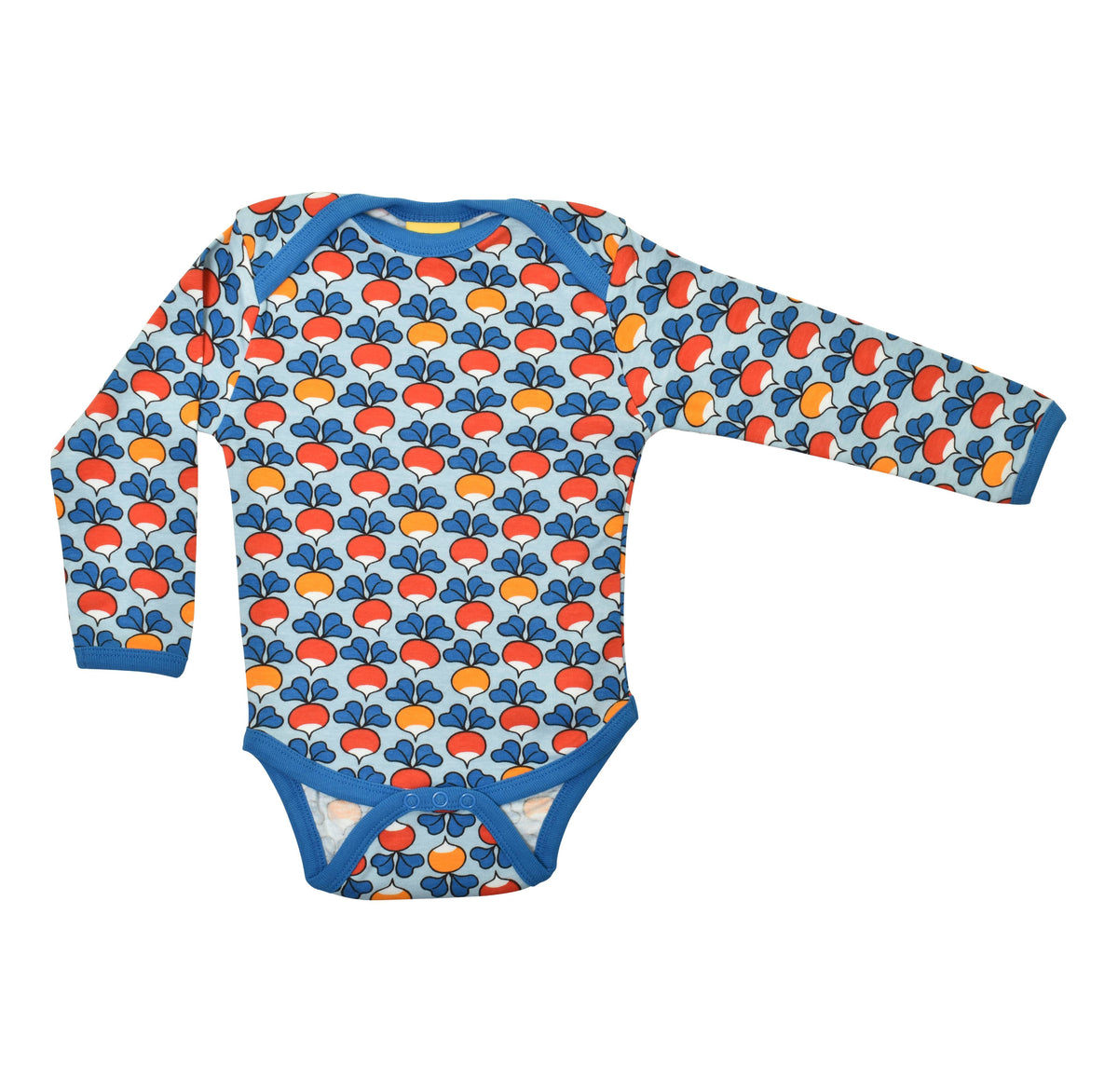 [DUNS Sweden]Long Sleeve Napneck Body - Multi Radish Blue