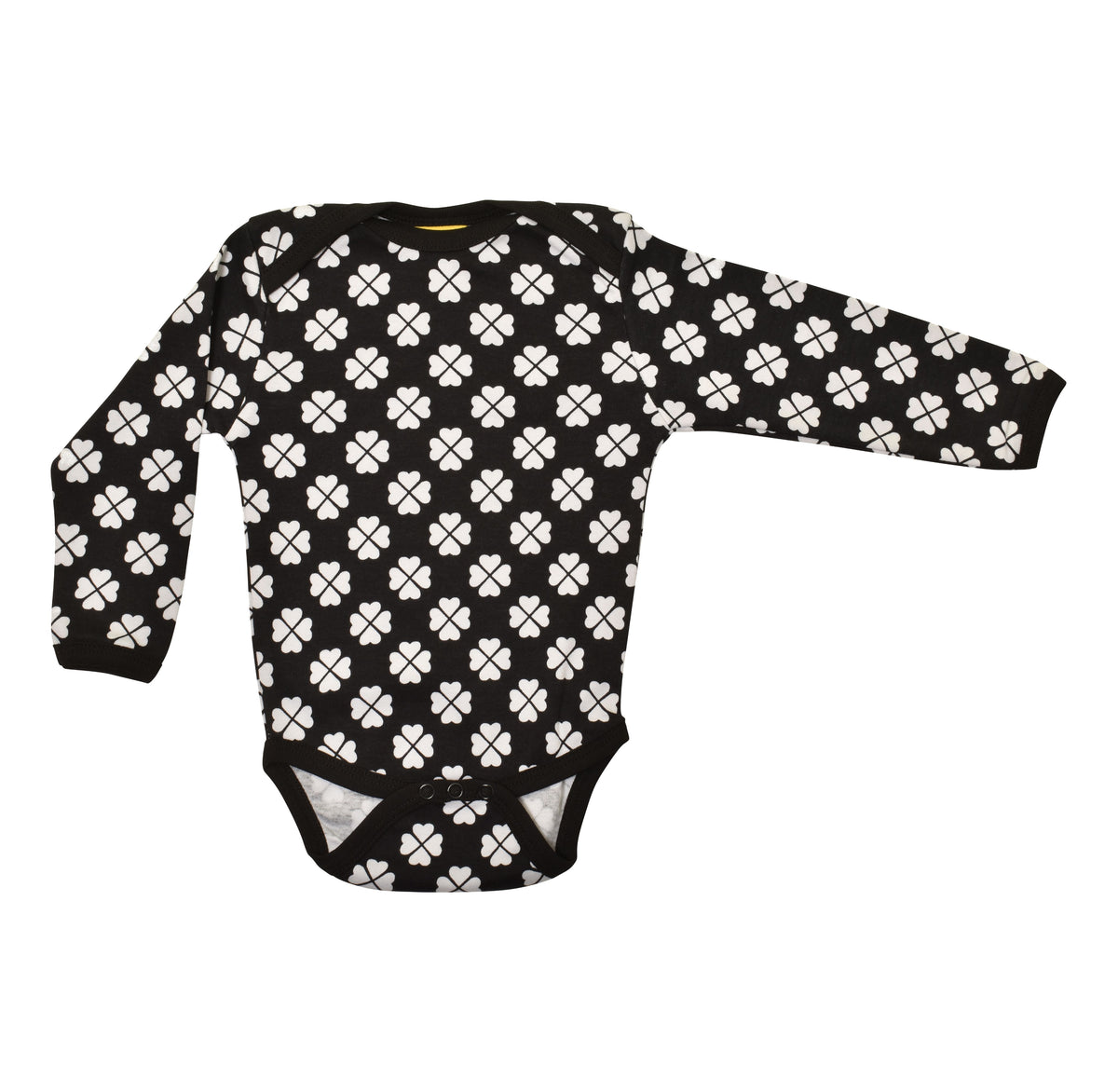 [DUNS Sweden]Long Sleeve Napneck Body - Clover Black