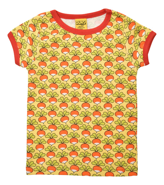 [DUNS Sweden]Short Sleeve Top -  Sunshine Yellow
