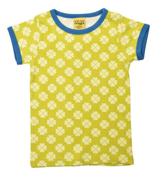 [DUNS Sweden]Clover Sulpher Green Short Sleeve top
