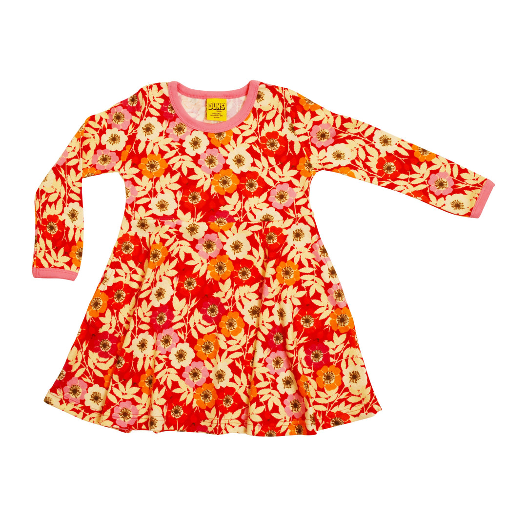 [DUNS Sweden] LS Skater Dress - Rosehip Sachet Pink