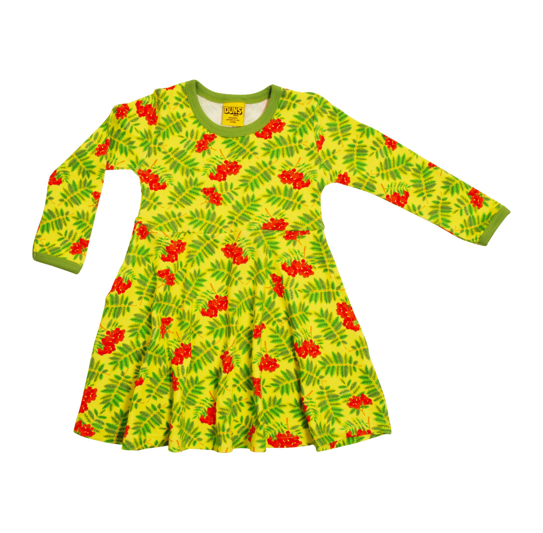 [DUNS Sweden] LS Skater Dress - Rowan Foliage Green