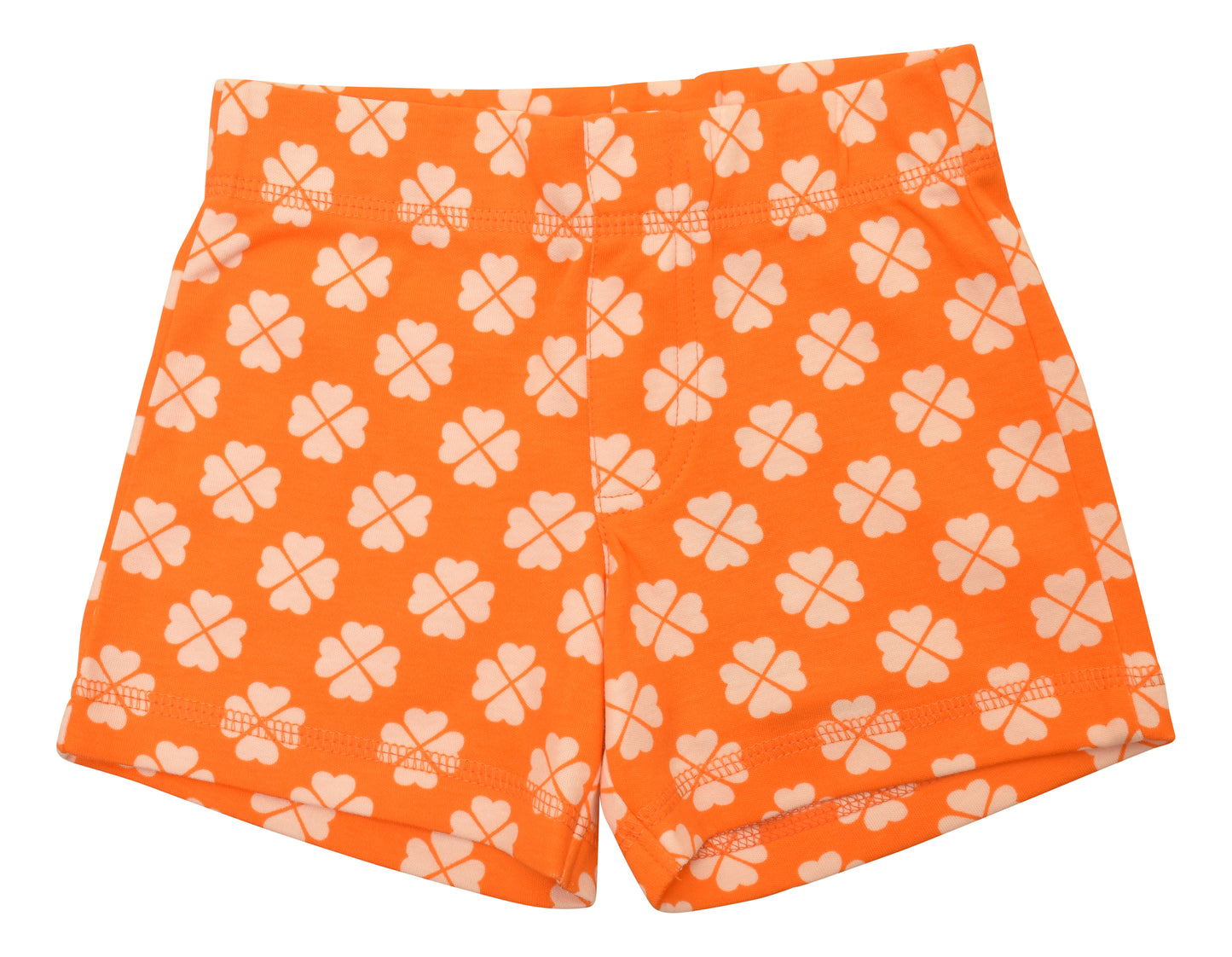[DUNS Sweden] Short Pants-Clover Vibrant orange & Clover Pompein Red