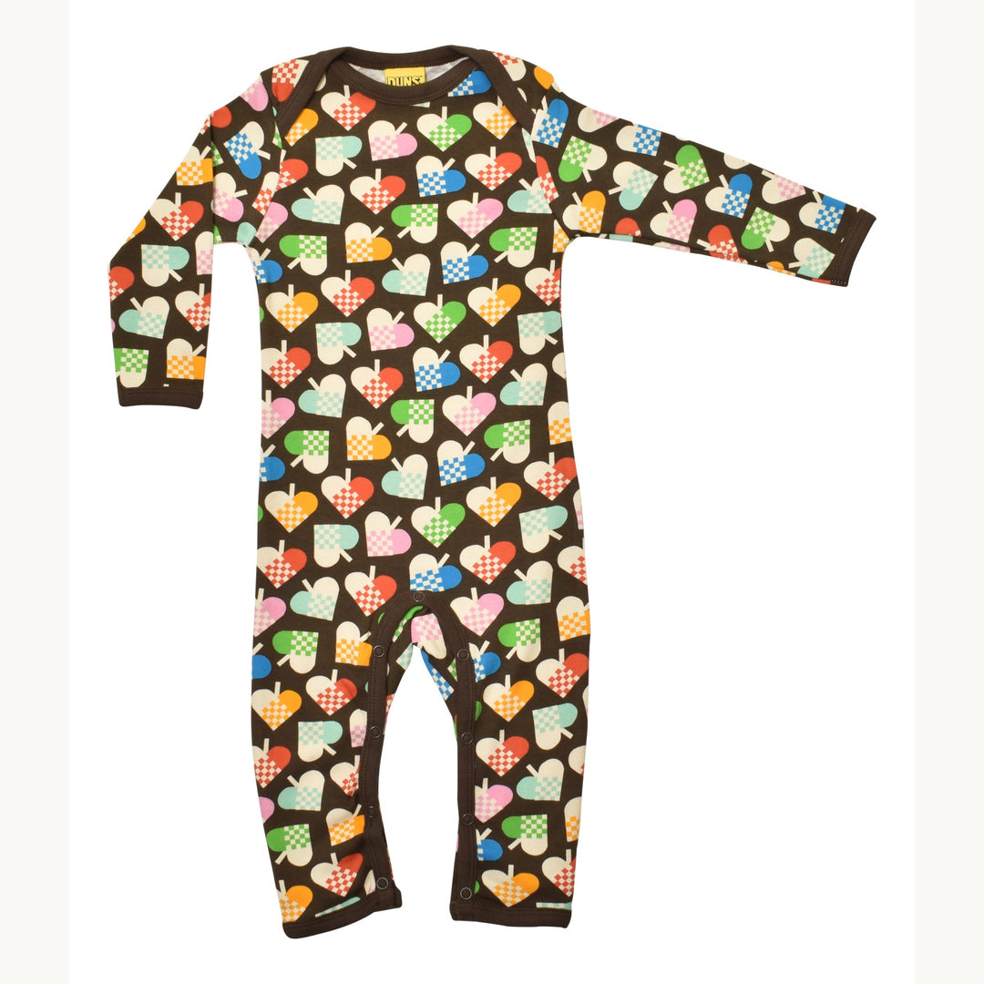 [DUNS Sweden] Long Sleeve Lap Neck Suit - Heart