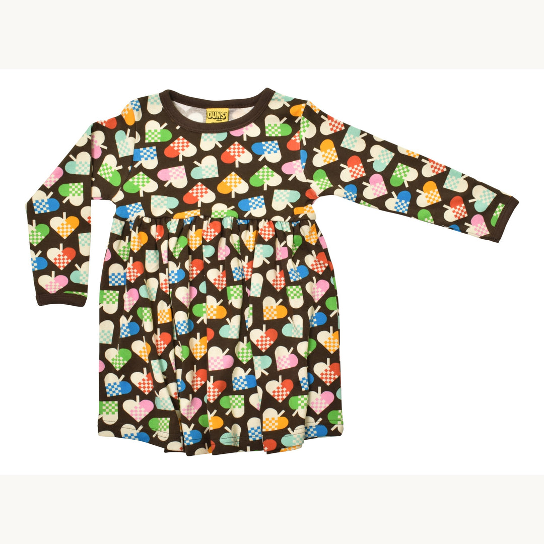 [DUNS Sweden] LS Gather Dress - Heart