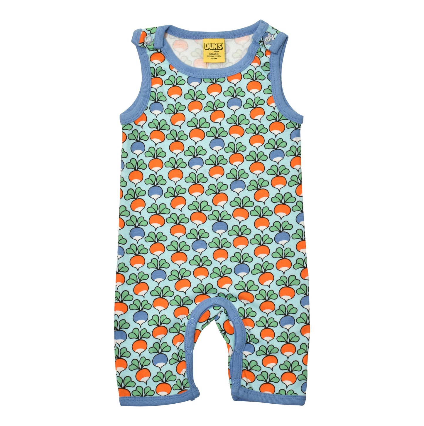 [DUNS Sweden] Play Suit - Multi Radish Blue