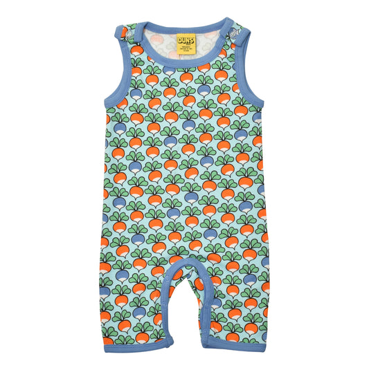 [DUNS Sweden] Play Suit - Multi Radish Blue