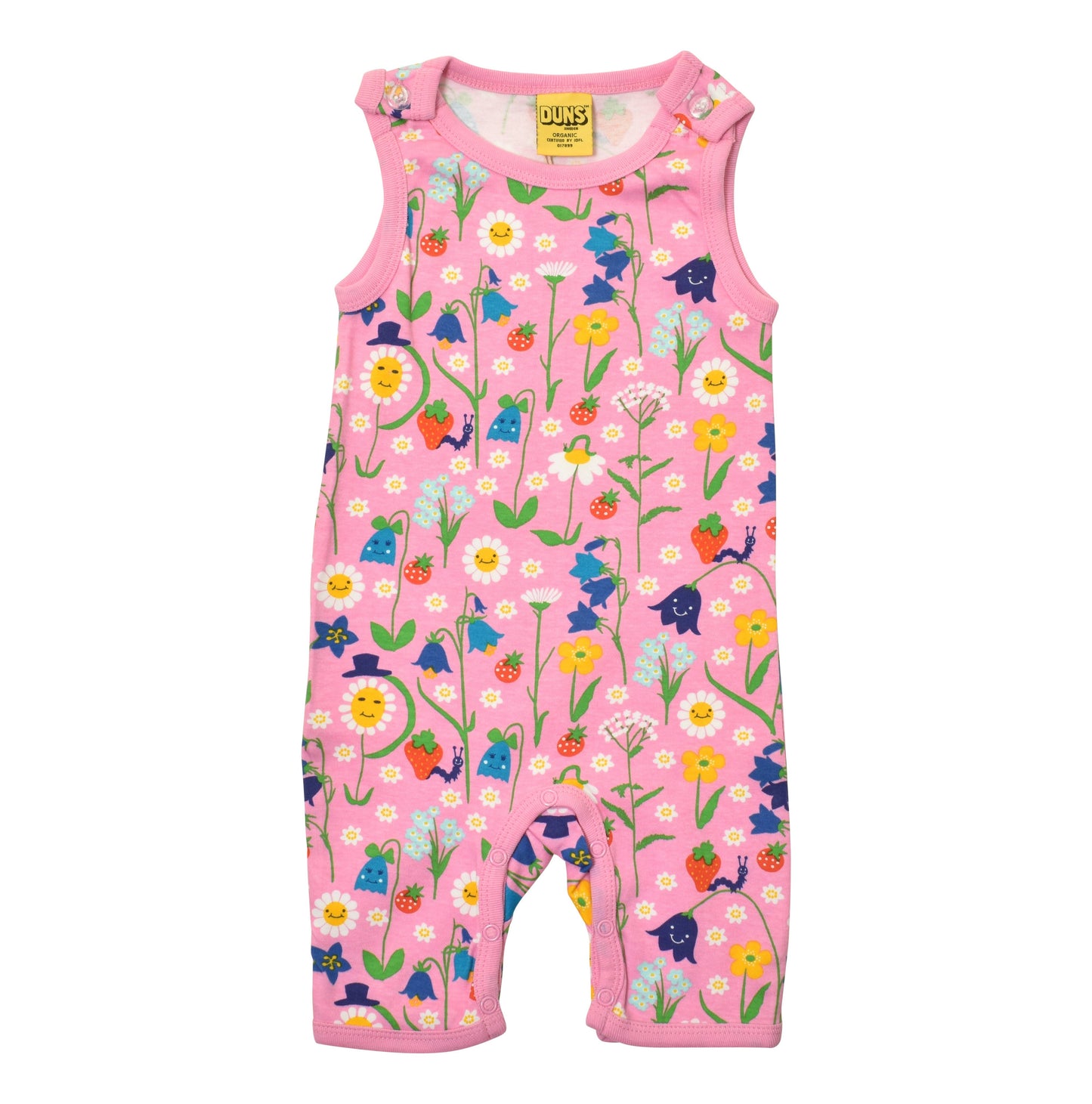 [DUNS Sweden] Play Suit - Happy Flower Lilac