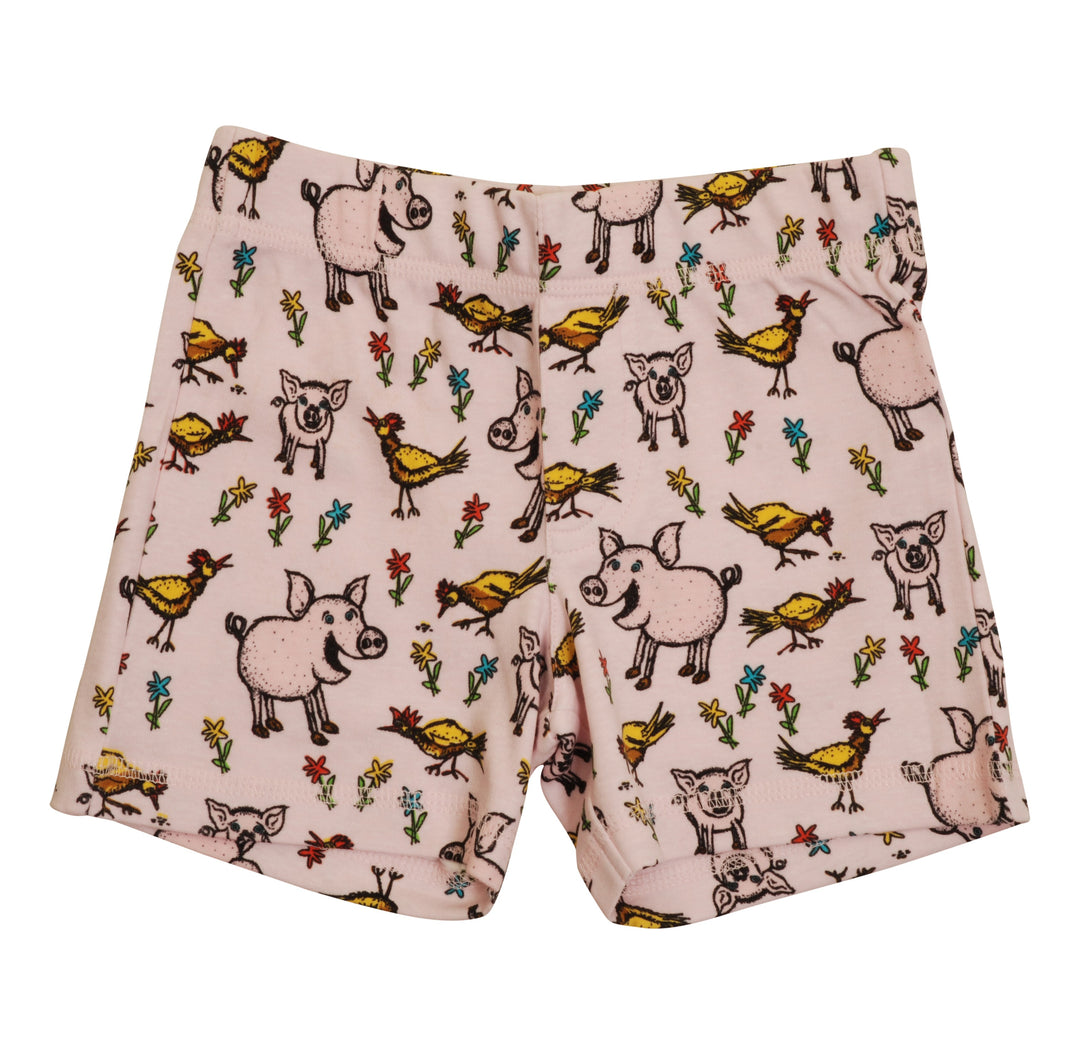 [DUNS Sweden] Short Pants - Pigs and Chicks Pink