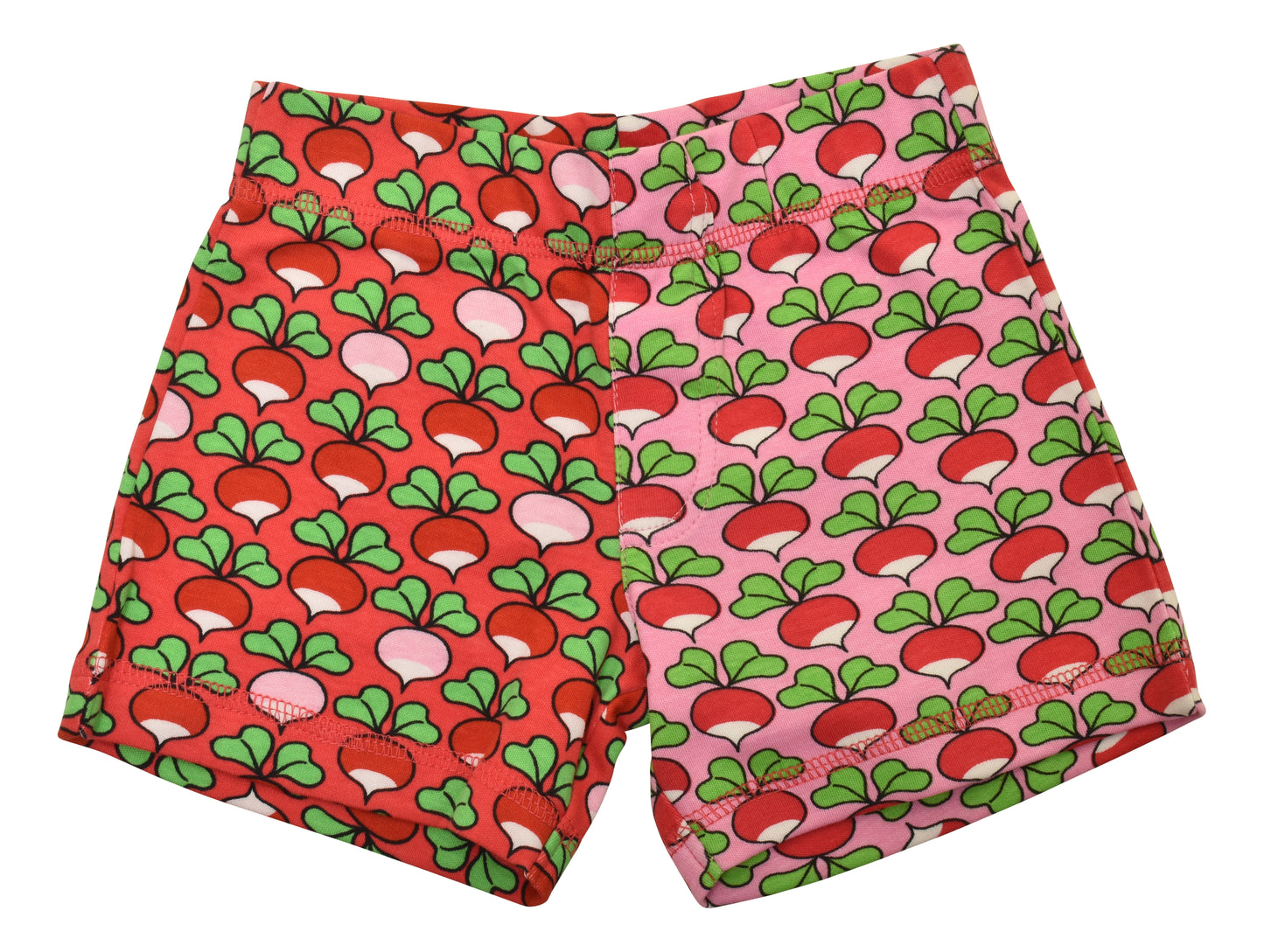 [DUNS Sweden] Short Pants-ough Red mixed Print Radish lilac