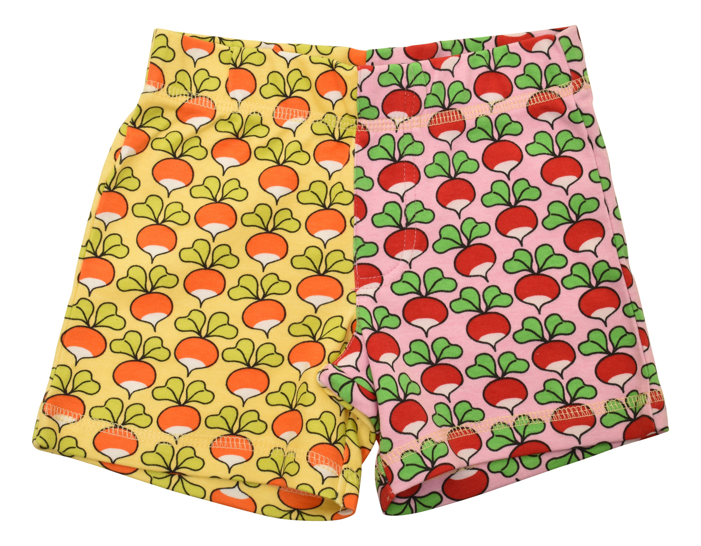 [DUNS Sweden] Short Pants-Radish Sun Shine Yellow & Radish Prison pink