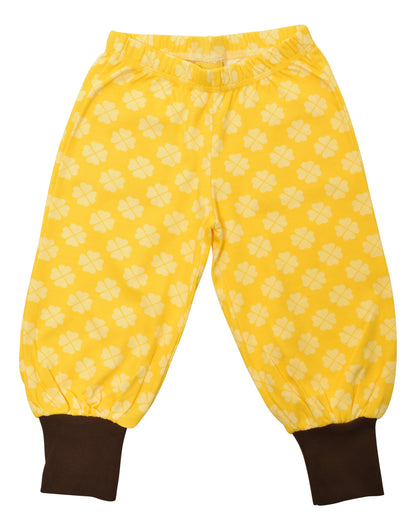 [DUNS Sweden]Baggy Pants-Clover dandelion Yellow