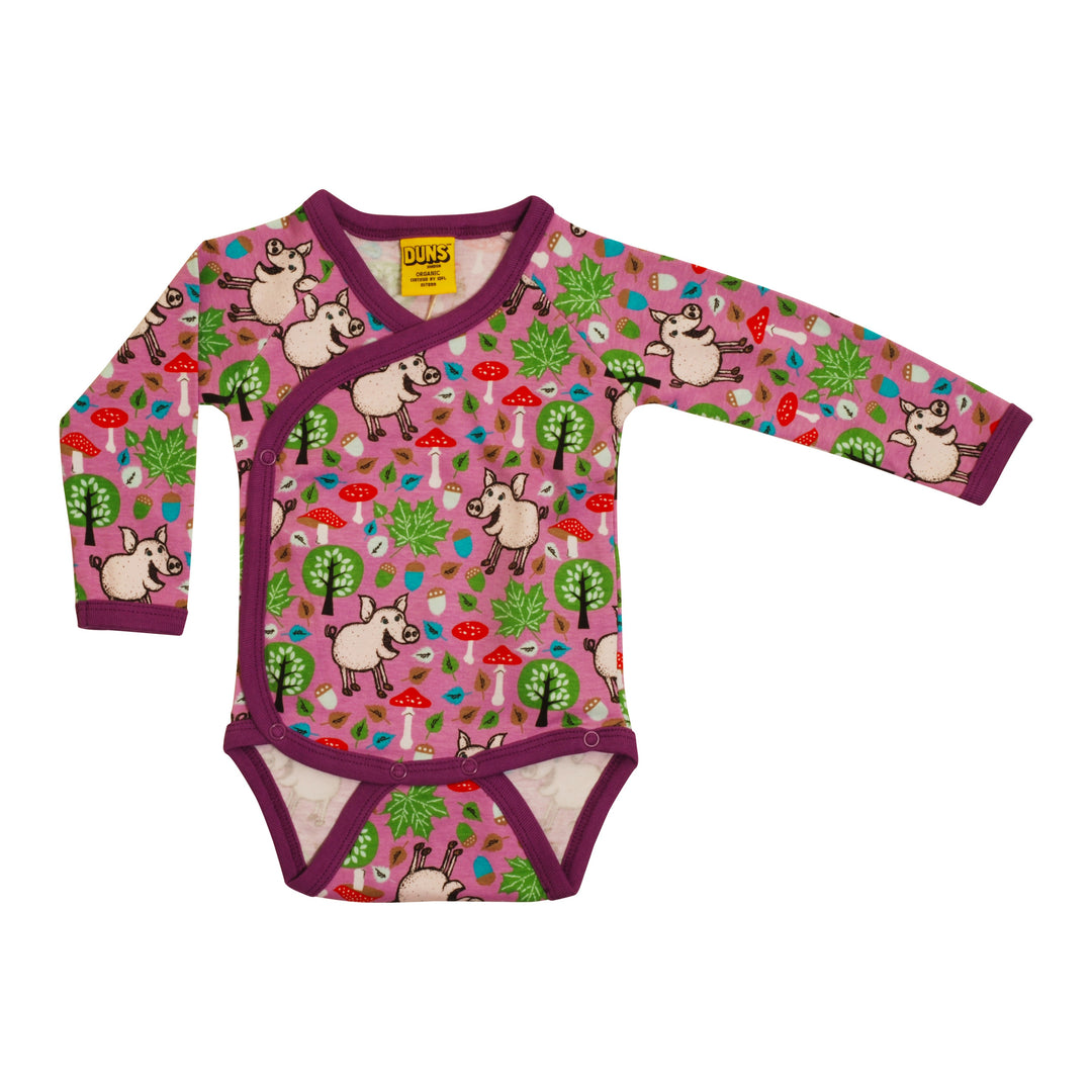 [DUNS Sweden] Kimono Body - Pigs and Acorns Violet Tulle