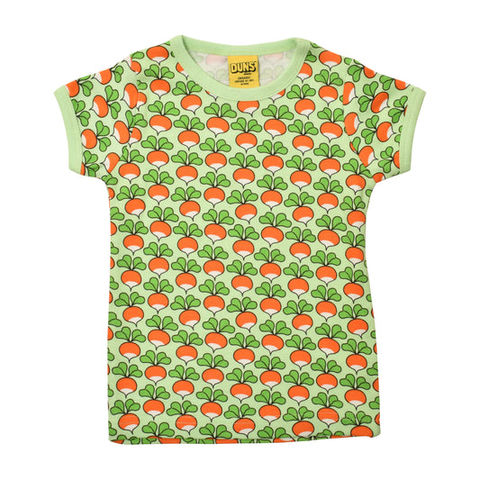 [DUNS Sweden] Short Sleeve Tops- Radish Patina Green