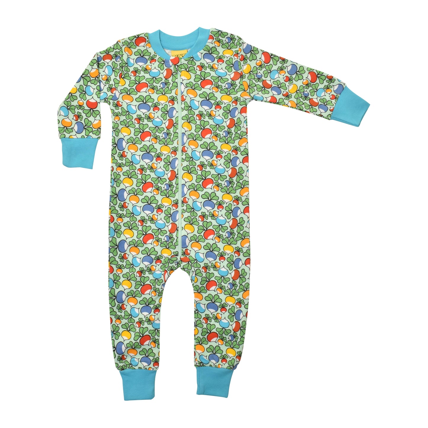 [DUNS Sweden]Zip suit- Jumbled Radish Blue