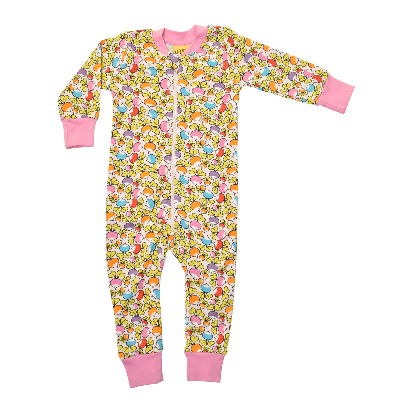 [DUNS Sweden]Zip suit- Jumbled Radish Pink