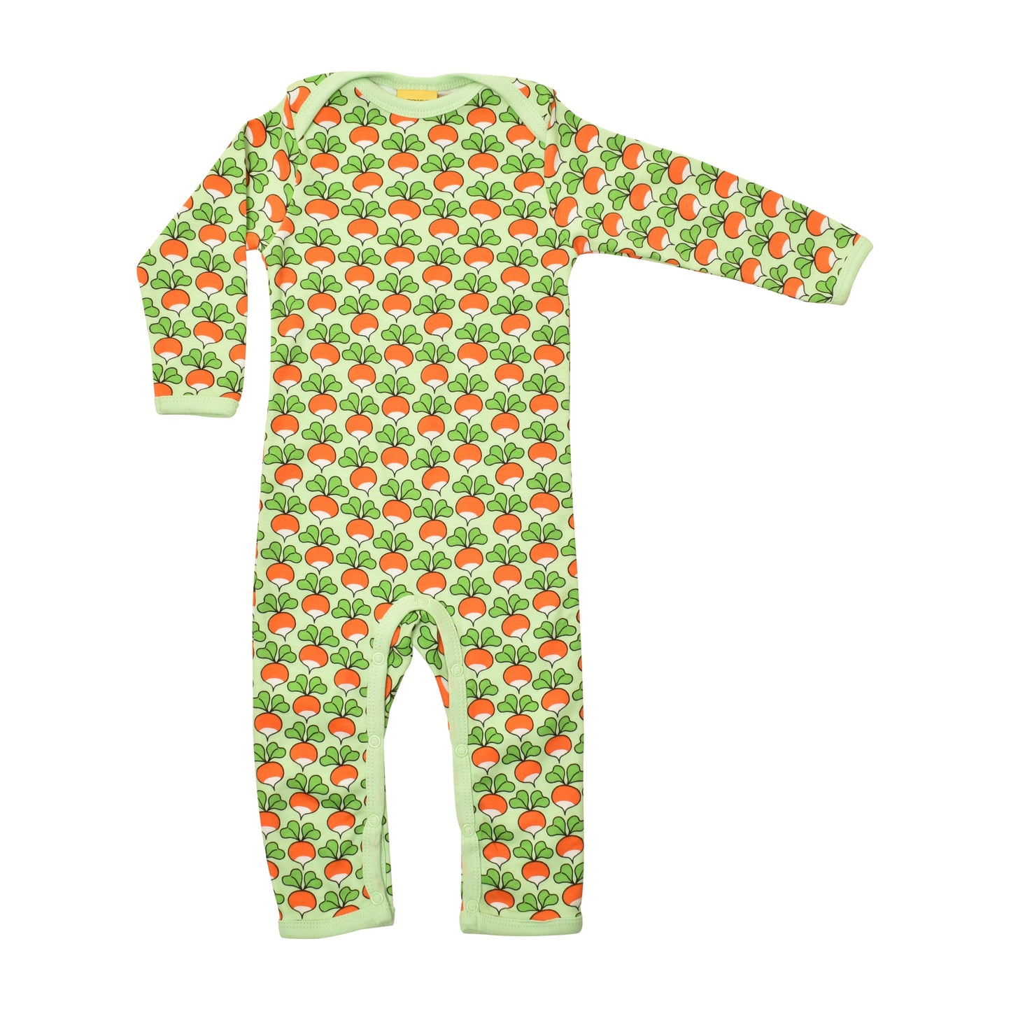 [DUNS Sweden] Long Sleeve Lap Neck Suit - Radish Patina Green