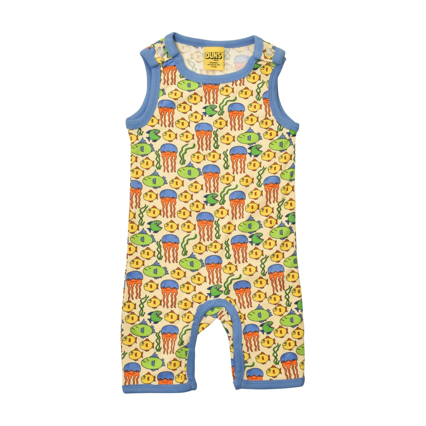 [DUNS Sweden] Play Suit - Jellyfish Marin Blue