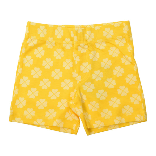 [DUNS Sweden] Short Pants - Clover Dandelion Yellow