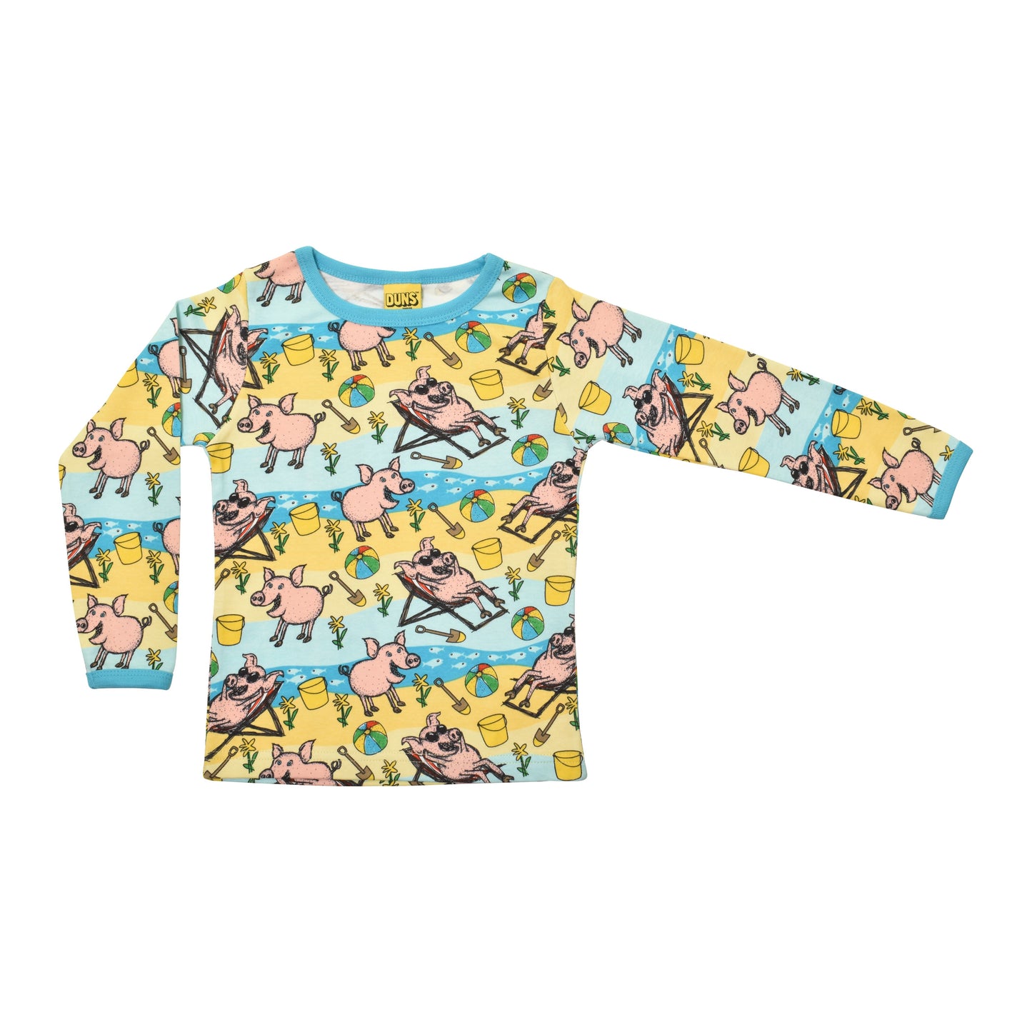 [DUNS Sweden]Long Sleeve Tops- Beach Pig