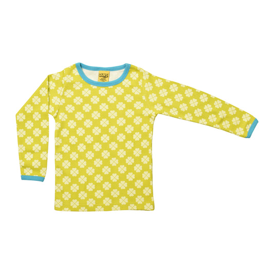 [DUNS Sweden]Long Sleeve Tops- Clover Sulphur Spring Green