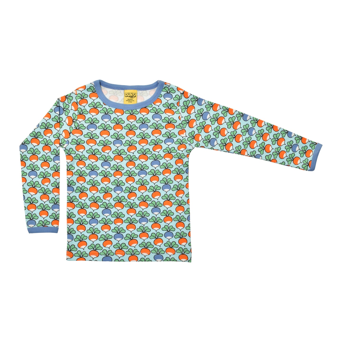 [DUNS Sweden]Long Sleeve Tops- Multi Radish Blue