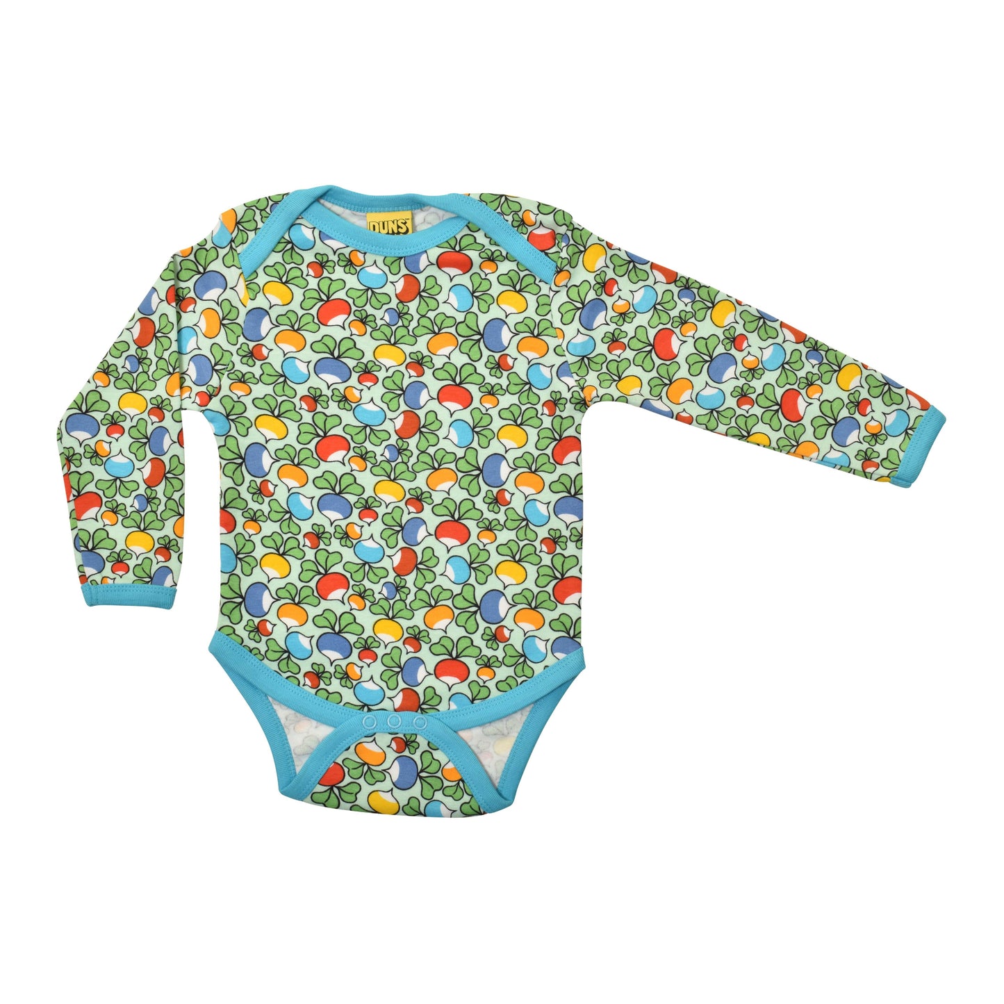 [DUNS Sweden]Long Sleeve Napneck Body - Jumbled Radish Blue