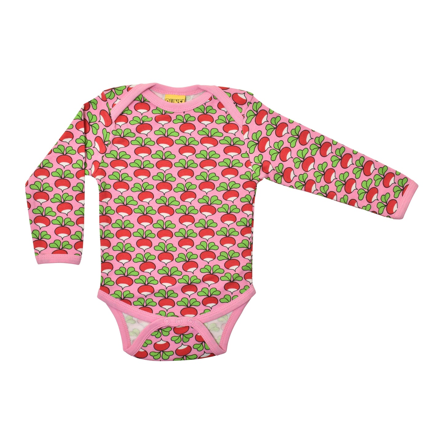 [DUNS Sweden]Long Sleeve Napneck Body - Radish Lilac Chiffon